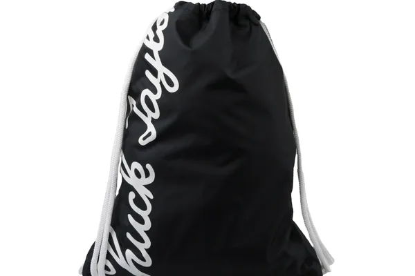 Plecak Unisex Czarny worek na buty do szkoły Converse Cinch 10006937-A01