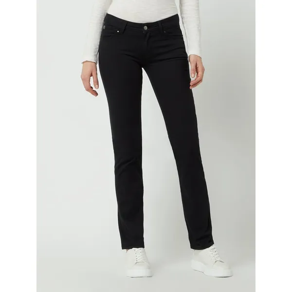Mavi Jeans Jeansy z prostą nogawką, niskim stanem i dodatkiem streczu model ‘Olivia’
