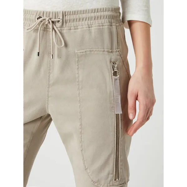 MAC Luźne spodnie z dodatkiem streczu model ‘Future’