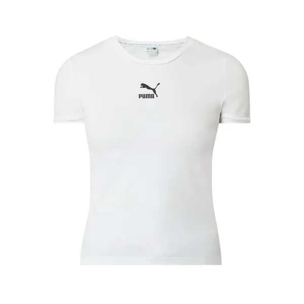 Puma T-shirt o kroju classic fit z dodatkiem streczu