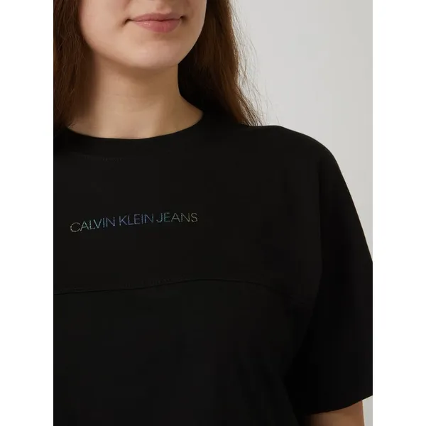 Calvin Klein Jeans Krótki T-shirt z bawełny