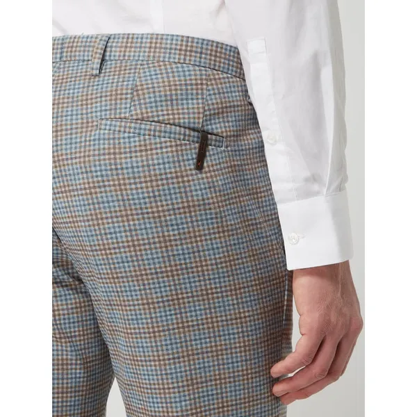 Cinque Spodnie do garnituru o kroju slim fit z dżerseju model ‘Cibrix’