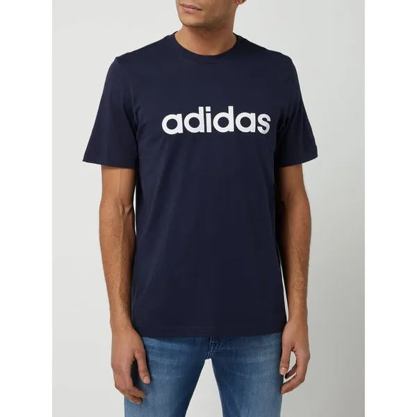 ADIDAS PERFORMANCE T-shirt z detalami z logo model ‘Lin’