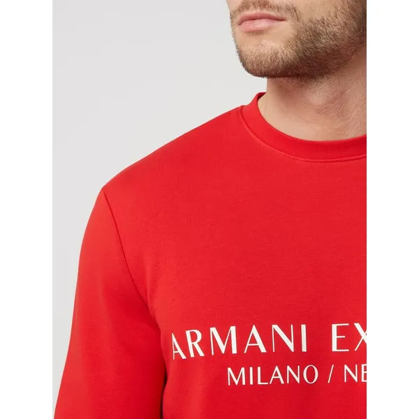 ARMANI EXCHANGE Bluza z bawełny model ‘Core’
