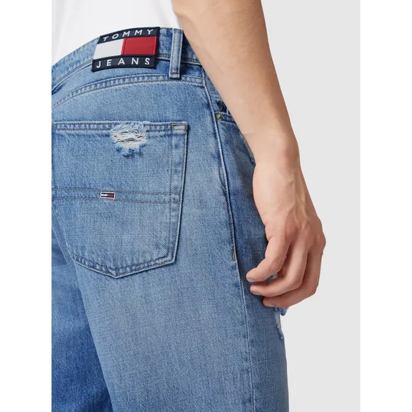 Tommy Jeans Jeansy z prostą nogawką i przetarciami