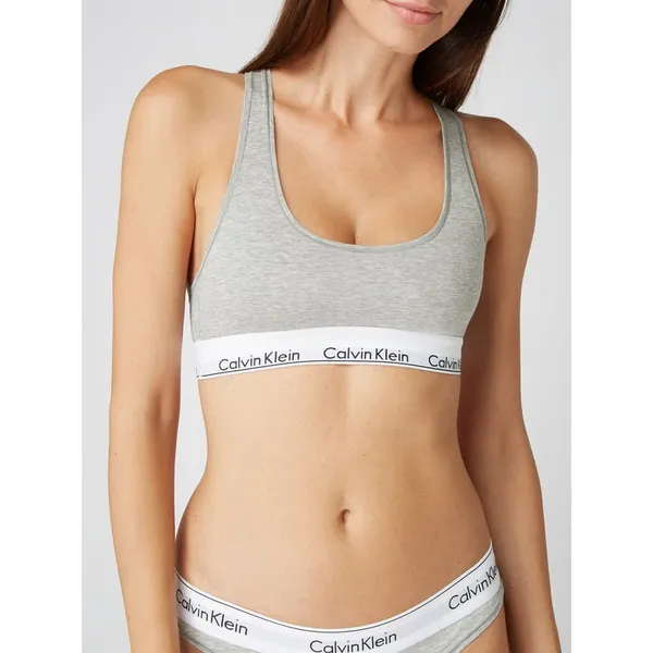 Calvin Klein Underwear Stanik z elastycznym paskiem z logo