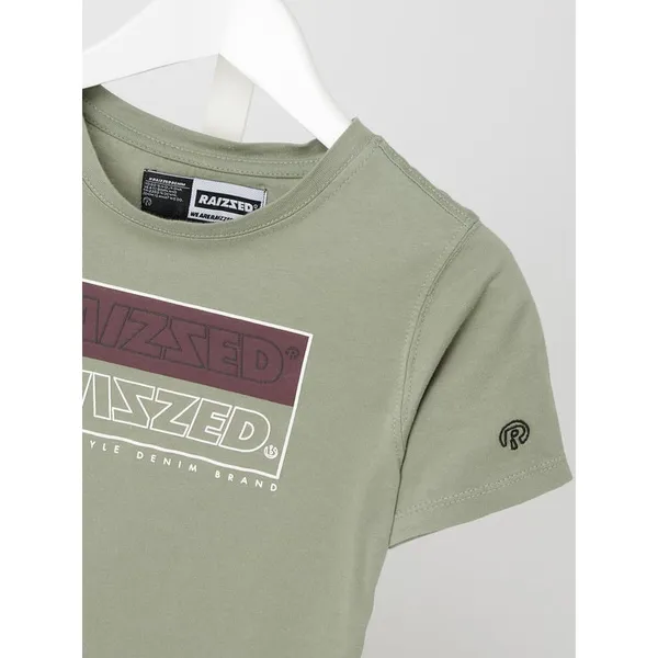 Raizzed T-shirt z bawełny
