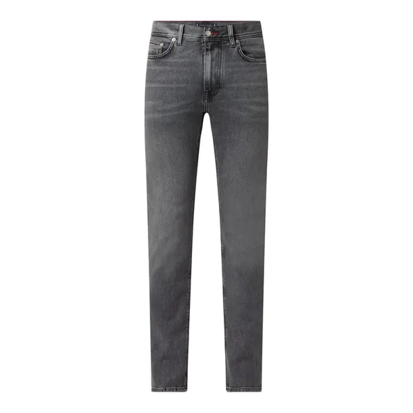 Tommy Hilfiger Jeansy o kroju slim fit z bawełny ekologicznej i elastanu model ‘Bleecker’