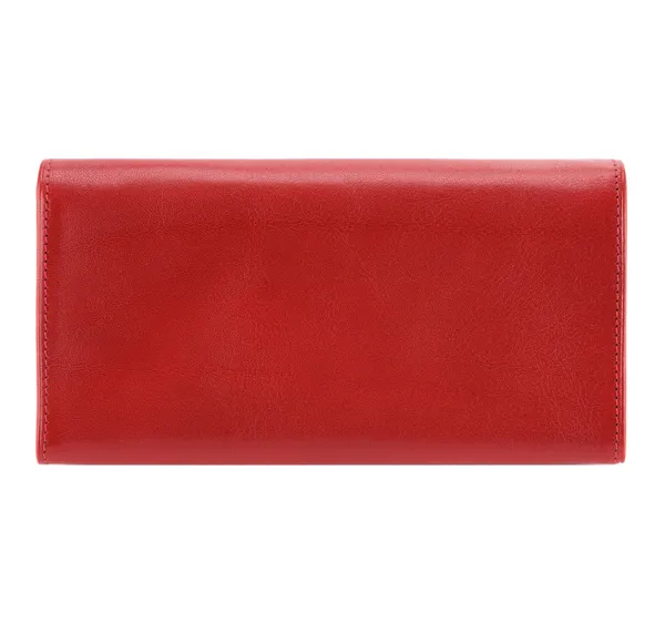 Damski portfel ze skóry z herbem duży