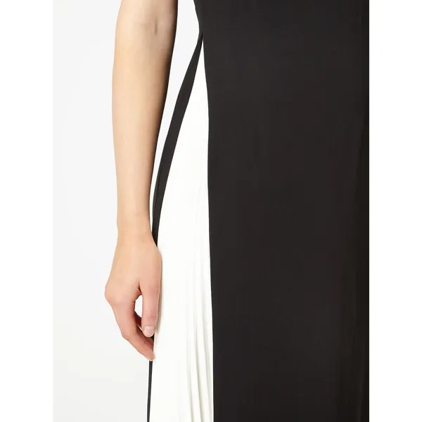 Lauren Ralph Lauren Sukienka wieczorowa na jedno ramię z plisami