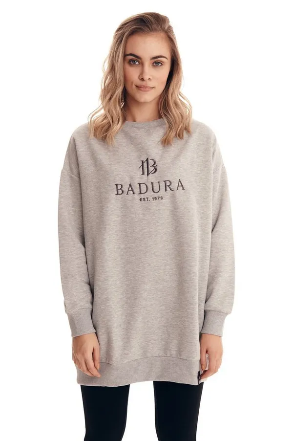 Wygodna bluza w wersji maxi zakładana przez głowę — Badura