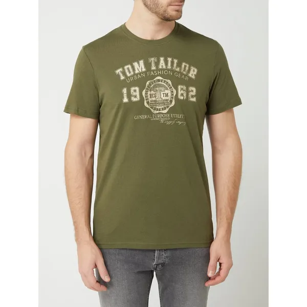 Tom Tailor T-shirt z nadrukiem z logo
