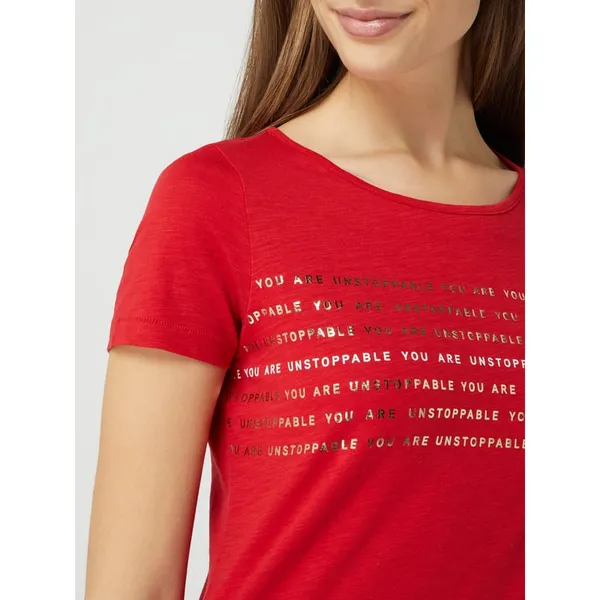 s.Oliver RED LABEL T-shirt z bawełny bio