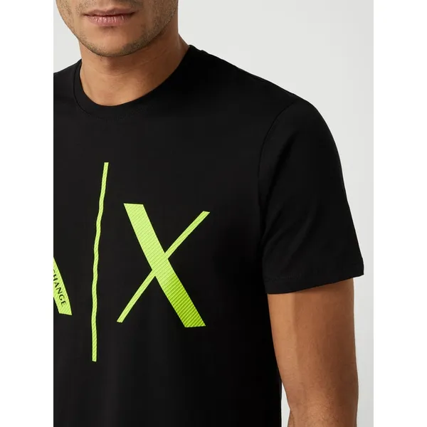 ARMANI EXCHANGE T-shirt o kroju slim fit z bawełny
