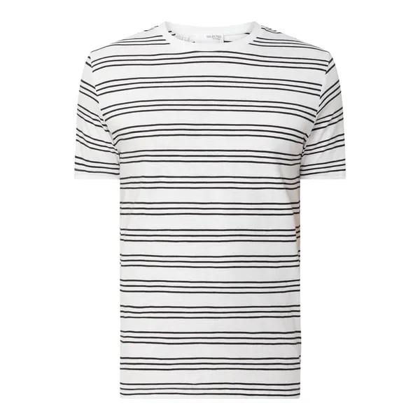 Selected Homme T-shirt z bawełny ekologicznej model ‘Tyler’