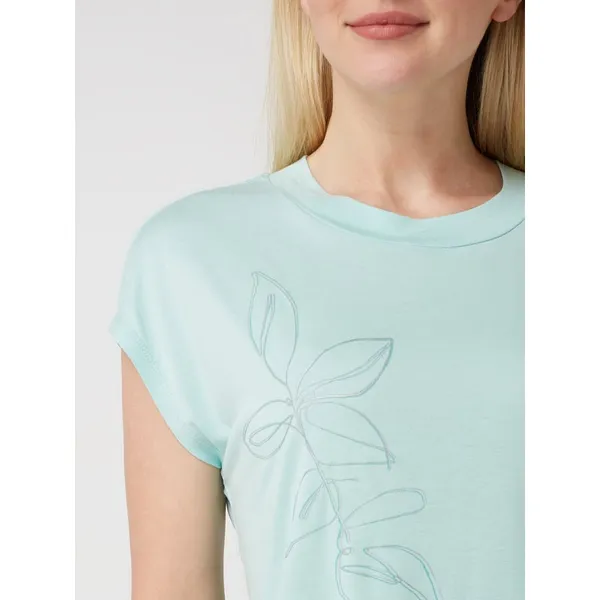 Esprit Collection T-shirt z kwiatowym nadrukiem