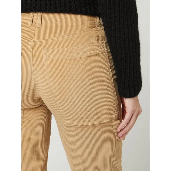 Drykorn Spodnie sztruksowe o długości 7/8 model ‘Carpener’