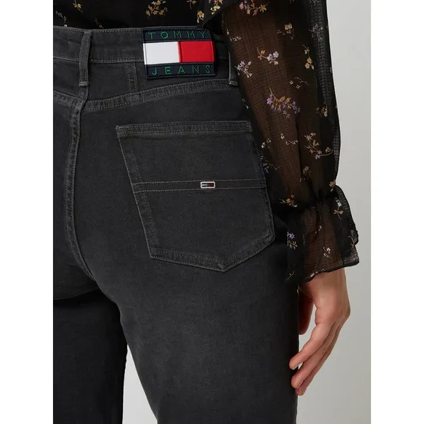 Tommy Jeans Jeansy z wysokim stanem o kroju tapered fit z dodatkiem streczu