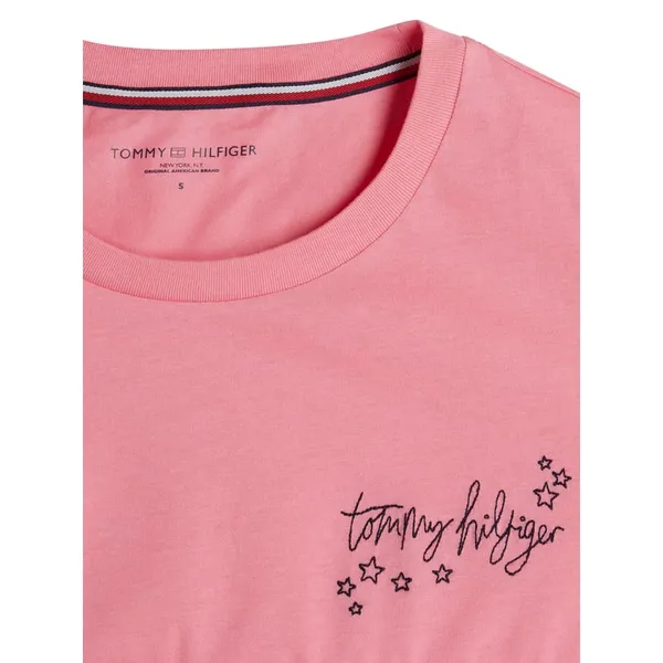 TOMMY HILFIGER T-shirt z bawełny bio