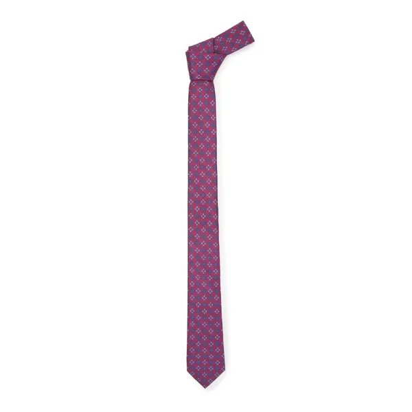 Krawat z jedwabiu wzorzysty