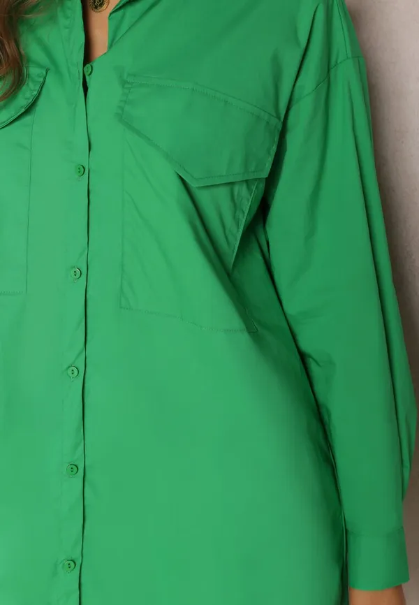 Zielona Sukienka Aikale