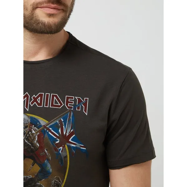 Amplified T-shirt z nadrukiem ‘Iron Maiden’