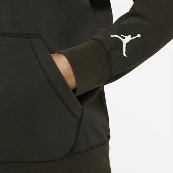 Funkcjonalna męska bluza z kapturem Jordan Dri-FIT Zion - Czerń