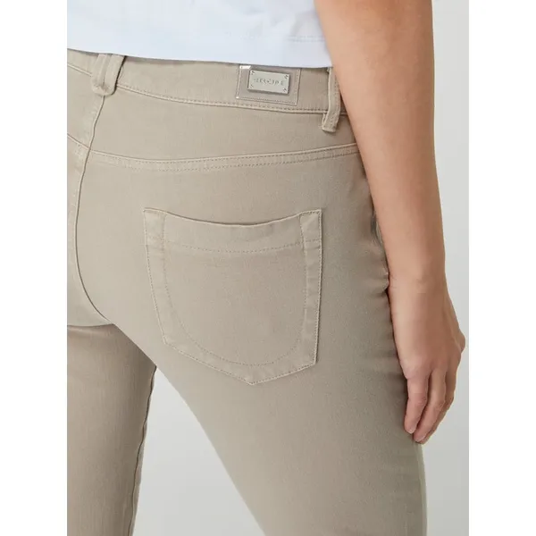 SEDUCTIVE Spodnie skrócone z dodatkiem streczu model ‘Clair’
