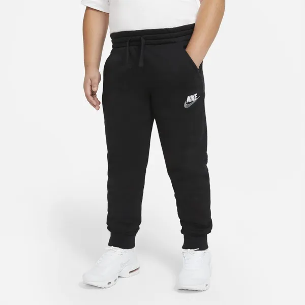Joggery dla dużych dzieci (chłopców) Nike Sportswear Club Fleece (zwiększony rozmiar) - Szary