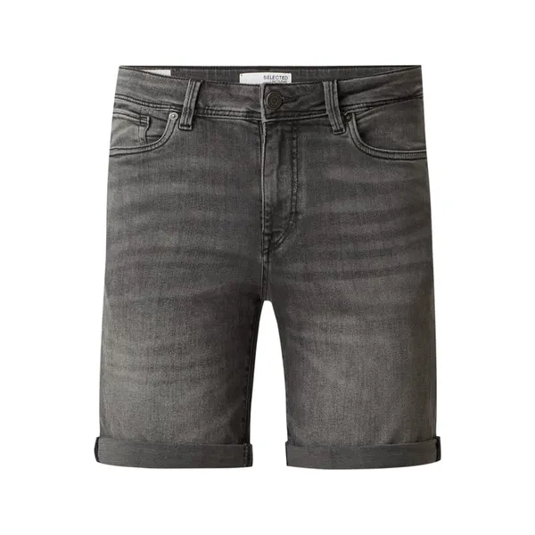 Selected Homme Szorty jeansowe z dodatkiem streczu model ‘Alex’