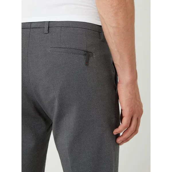 Cinque Spodnie materiałowe o kroju slim fit z dodatkiem streczu model ‘CiBrody’