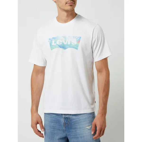 Levi's® T-shirt o kroju Relaxed Fit z bawełny