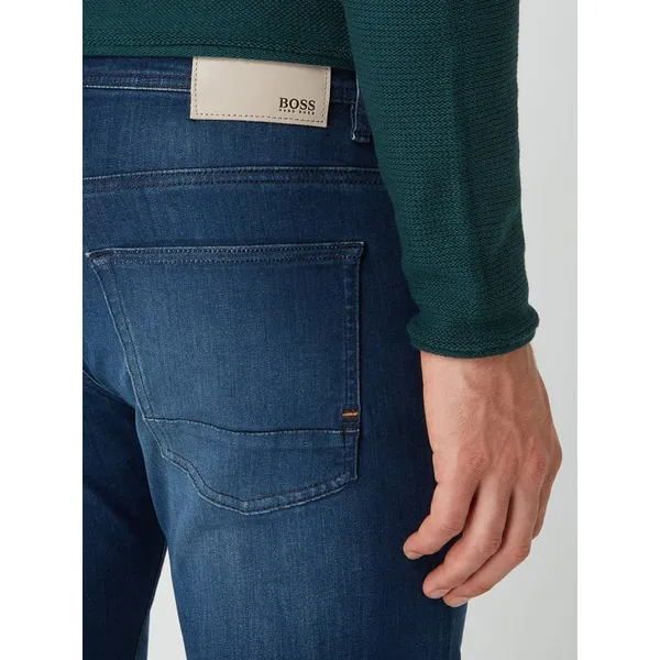 BOSS Casualwear Jeansy o kroju slim fit z dodatkiem streczu model ‘Delaware’