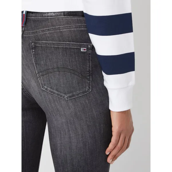 Tommy Jeans Jeansy o kroju skinny fit z dodatkiem streczu model 'Nora'