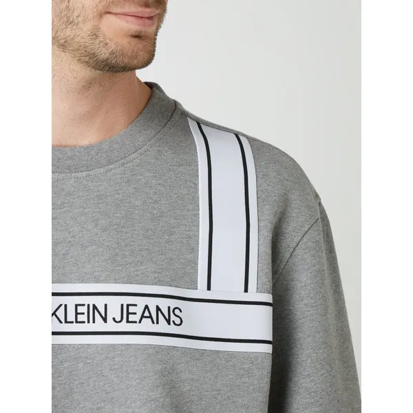 Calvin Klein Jeans Bluza z paskami logo
