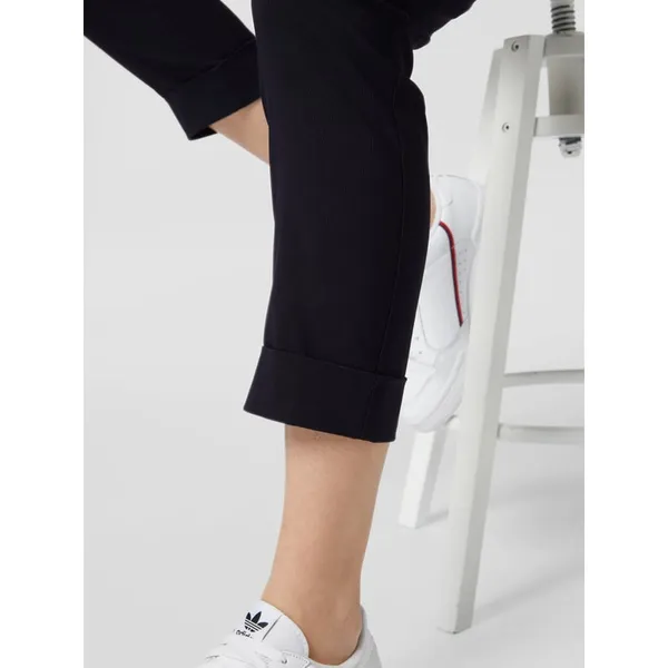 STEHMANN Spodnie materiałowe o kroju slim fit z elastycznym pasem
