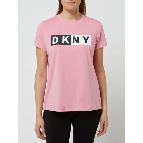 DKNY PERFORMANCE T-shirt z dodatkiem modalu