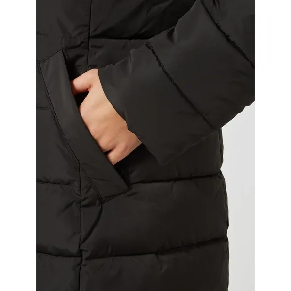 Esprit Collection Płaszcz pikowany z kapturem