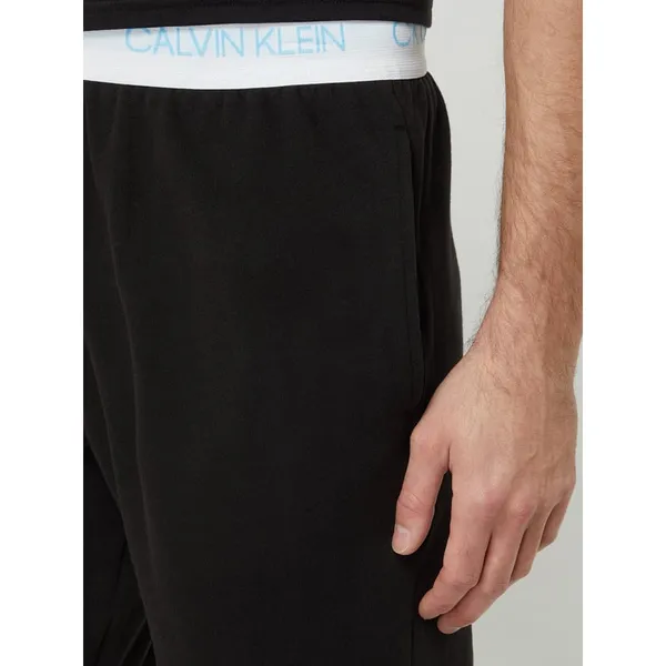 Calvin Klein Underwear Szorty od piżamy z elastycznym paskiem z logo