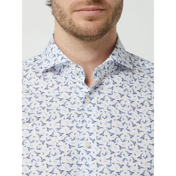 JOOP! Collection Koszula biznesowa o kroju slim fit z bawełny model ‘Pajos’