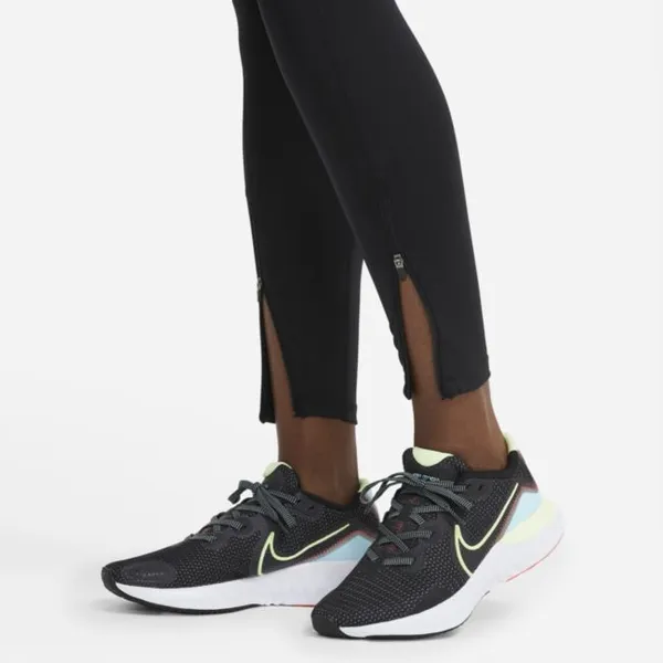 Damskie legginsy 7/8 ze średnim stanem do biegania Nike Epic Fast Tokyo - Czerń
