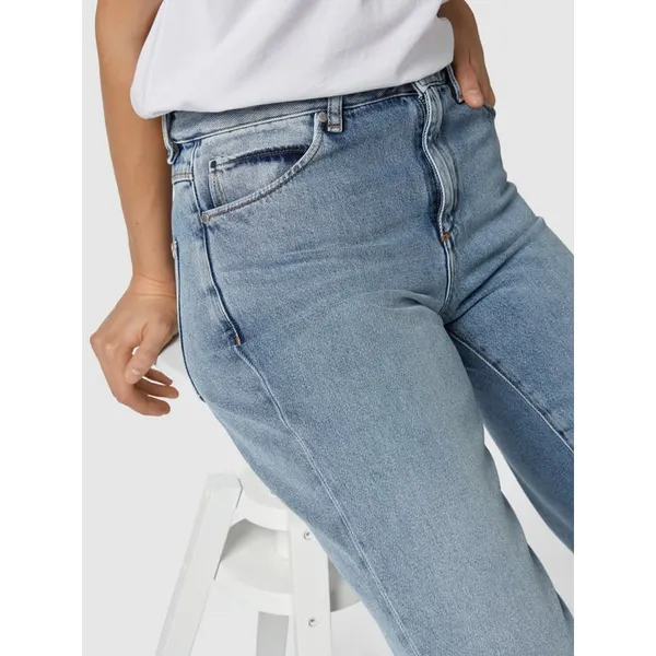 Armedangels Skrócone jeansy z bawełny ekologicznej model ‘Jellaa’