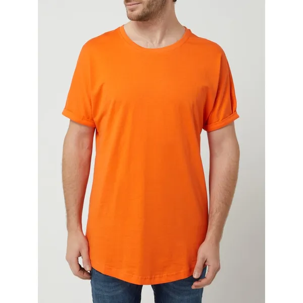 URBAN CLASSICS T-shirt z ukośnie skrojonymi rękawami