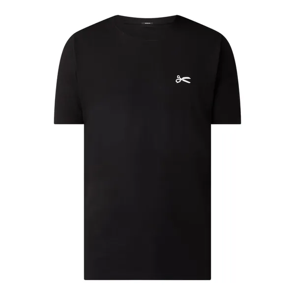 Denham T-shirt o kroju regular fit z napisem model ‘Brandon’