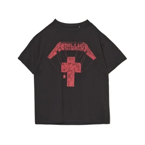 Czarna koszulka z nadrukiem Metallica