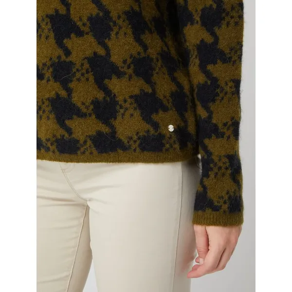 Brax Sweter z dodatkiem wełny z alpaki model ‘Lisa’