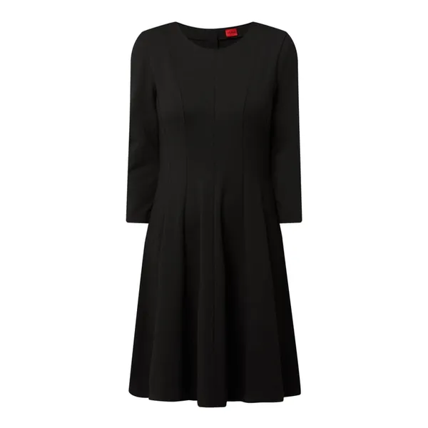 HUGO Sukienka z rękawami o dł. 3/4 model ‘Diamanda’