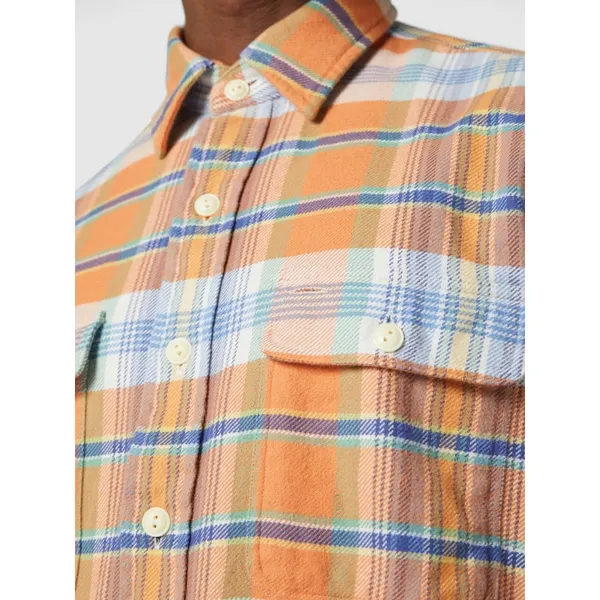 Polo Ralph Lauren Koszula flanelowa o kroju custom fit z bawełny
