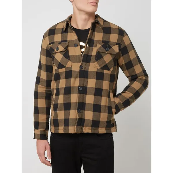 Jack & Jones Koszula casualowa o kroju comfort fit z bawełny model ‘Logan’ — watowana