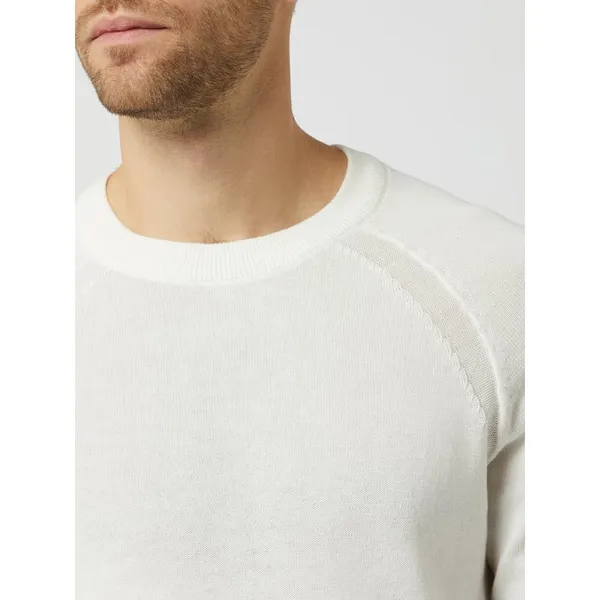 !Solid Sweter z bawełny ekologicznej model ‘Luno’
